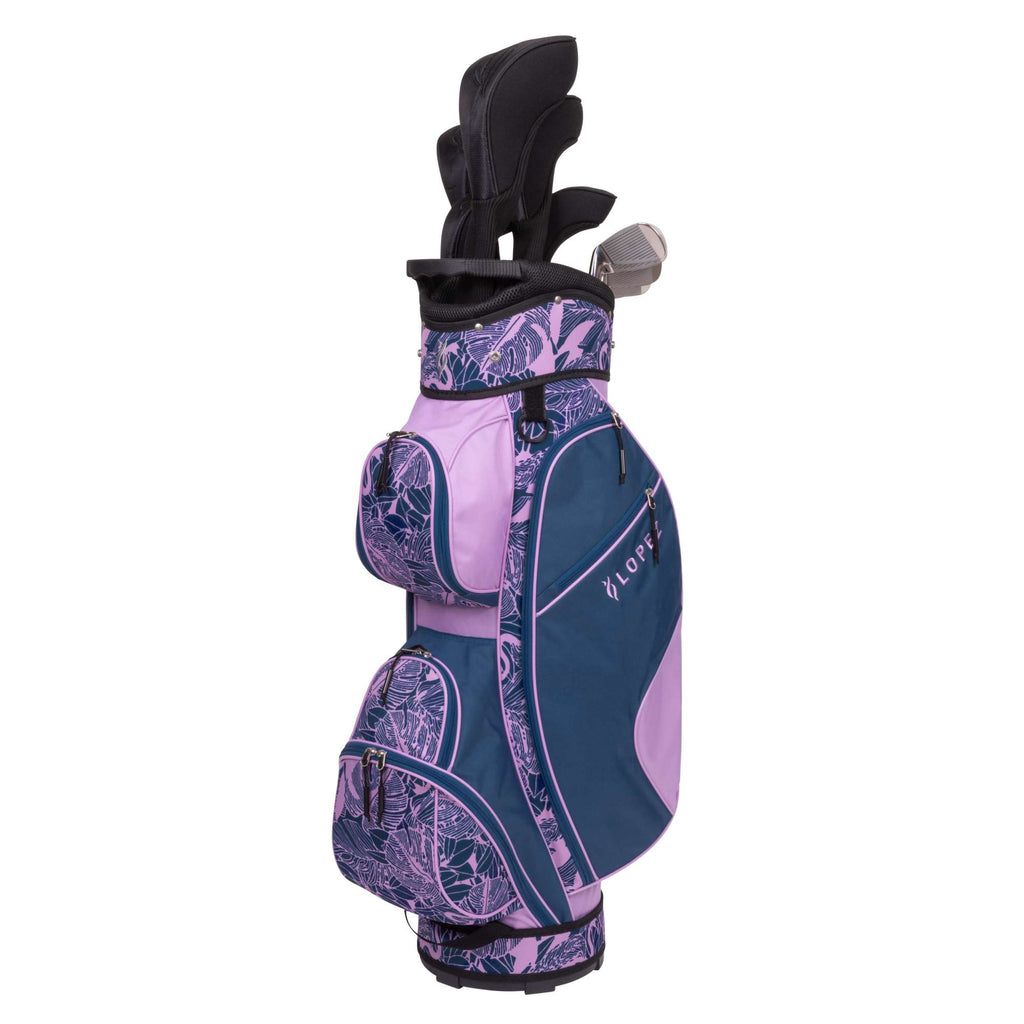 Nancy Lopez  Ashley 18-Piece Cart Bag Package Set - Lush