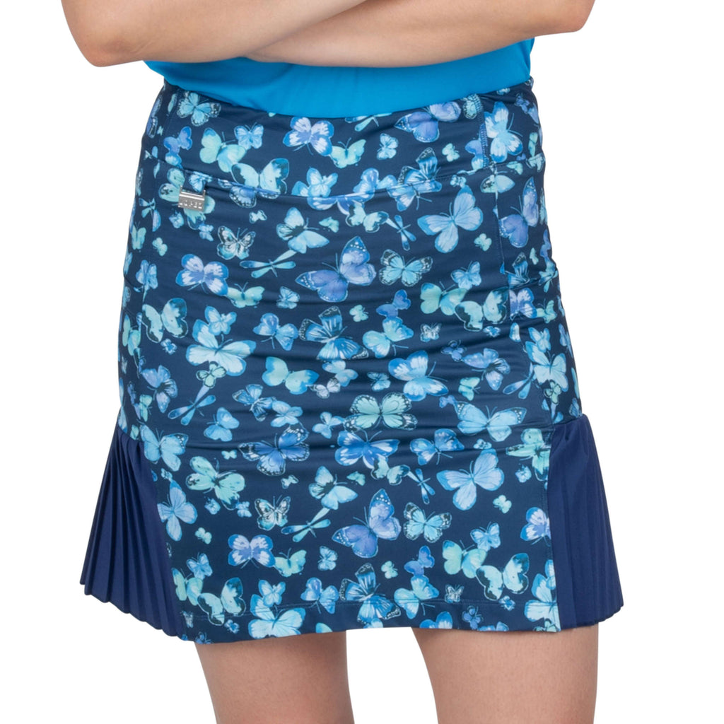 Nancy Lopez  Butterfly Skort Navy Multi