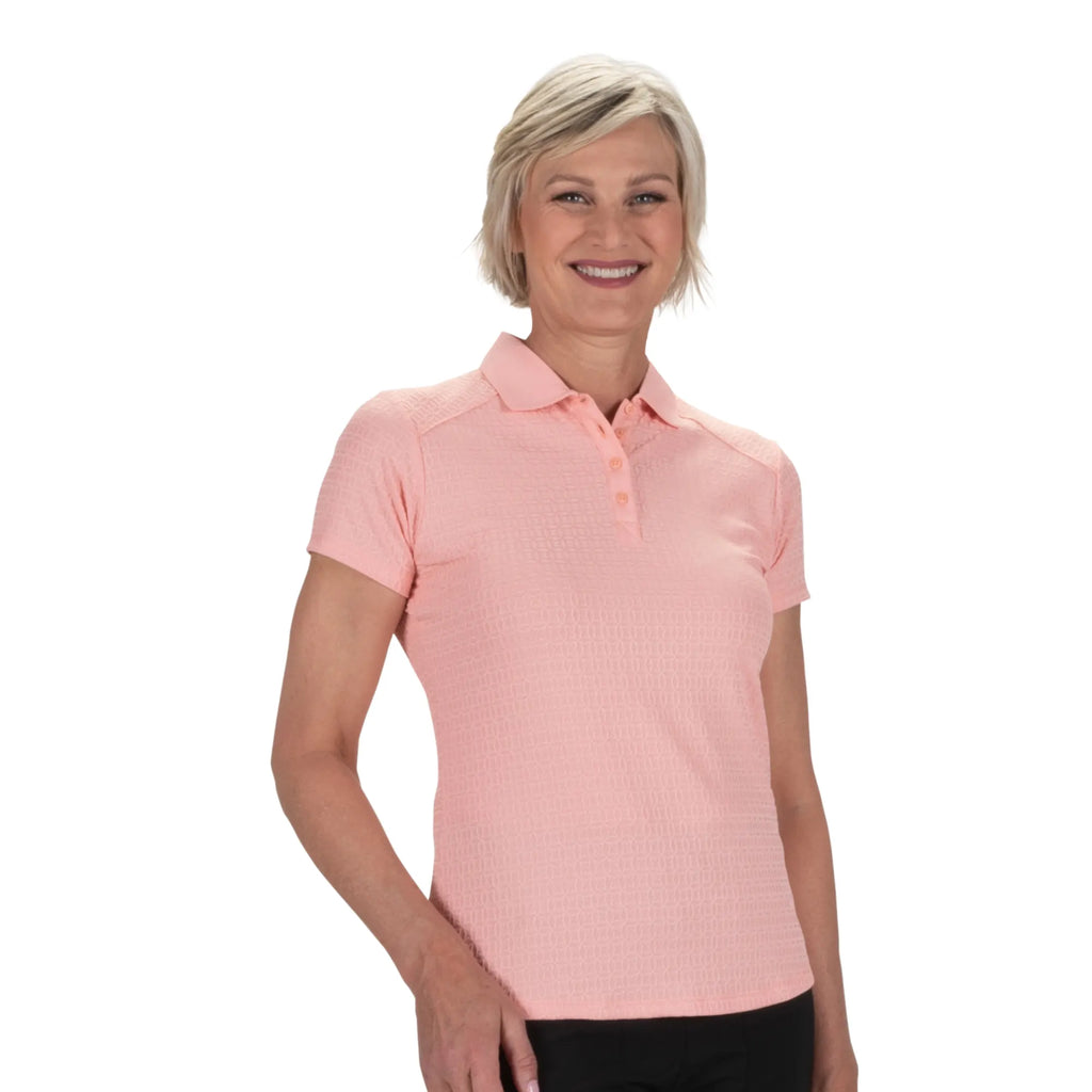 Nancy Lopez Journey Short Sleeve Polo Quartz