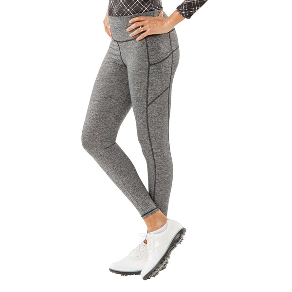 Nancy Lopez  Power Legging Black Heather