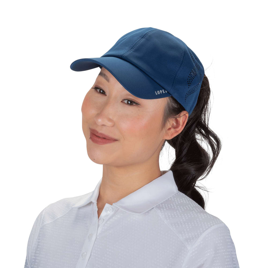 Nancy Lopez   Pony Hat Navy