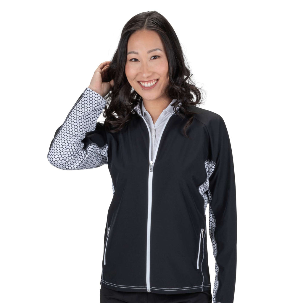 Nancy Lopez  Gleam Jacket Black Multi