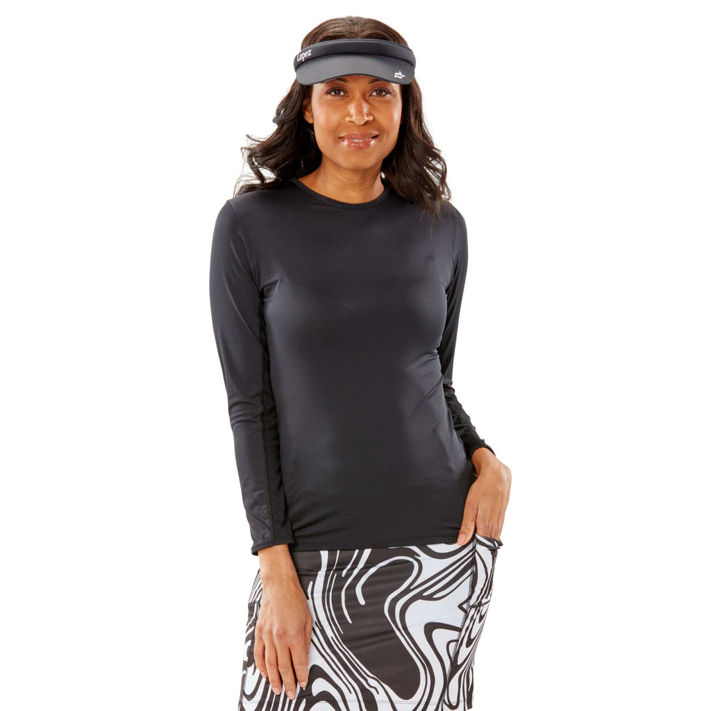 Nancy Lopez  Aspiration Long Sleeve Black